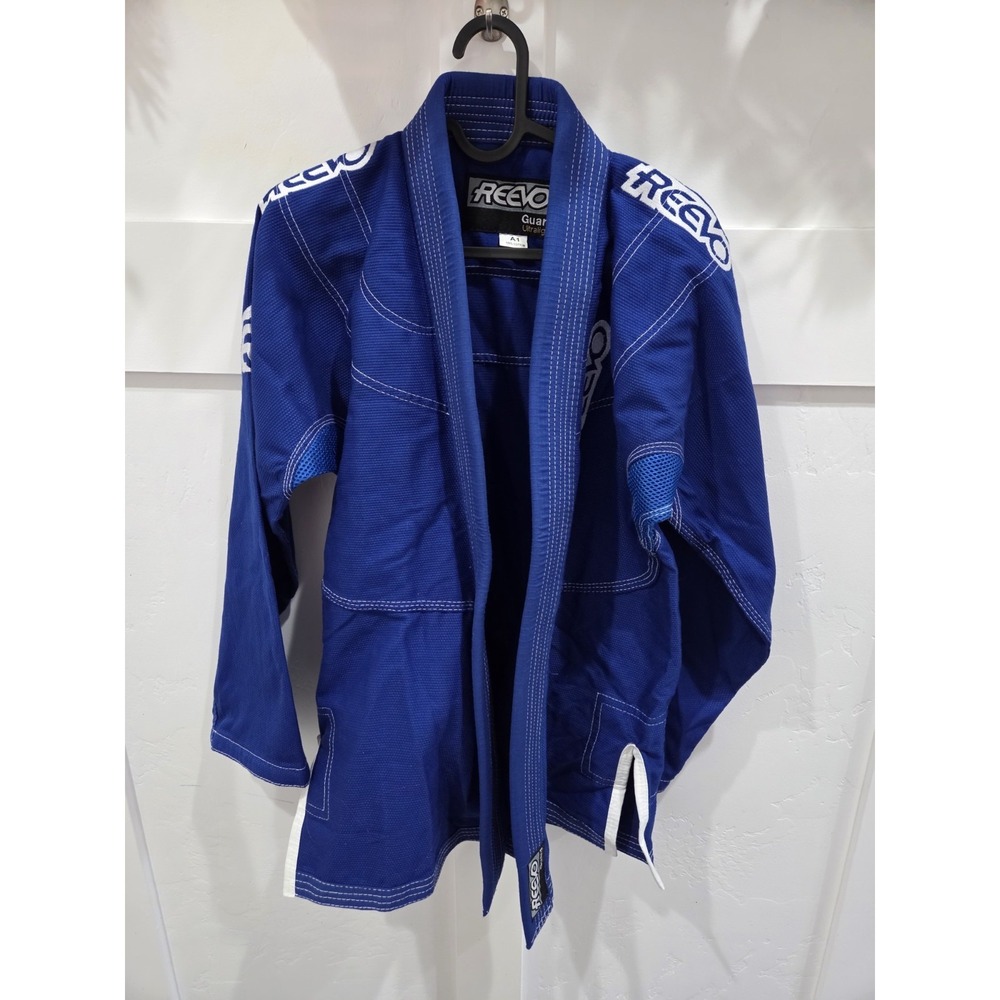REEVO Guard Ultralight BLUE Gi Child Size A1 Brazillian Jiu Jitsu Jacket Only